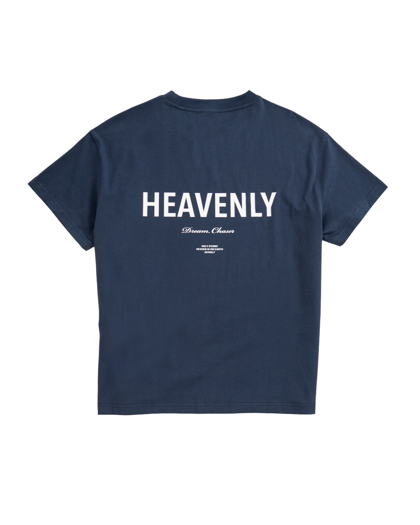 HVLY DREAM CHASERS T-SHIRT -NAVY BLUE